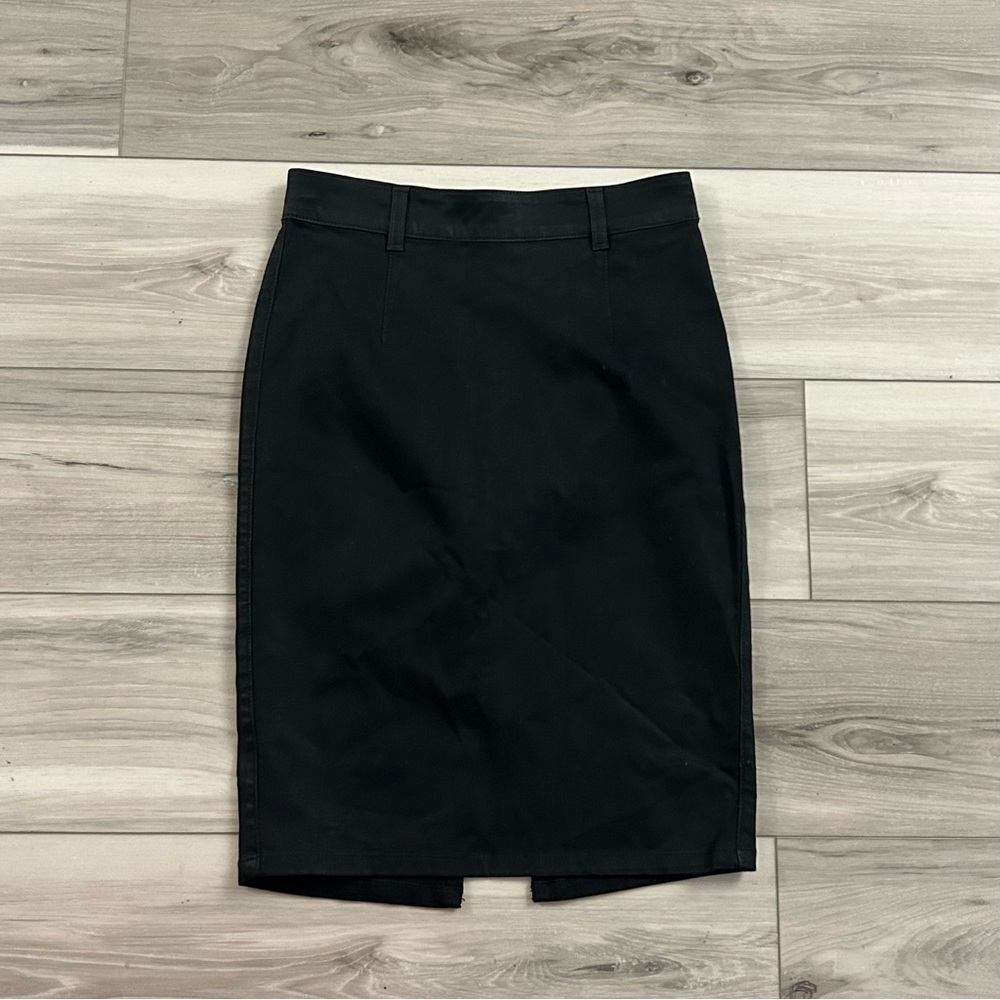 PISTOLA Women’s Black Skirt Cotton Blend Size Small Career Business Professional